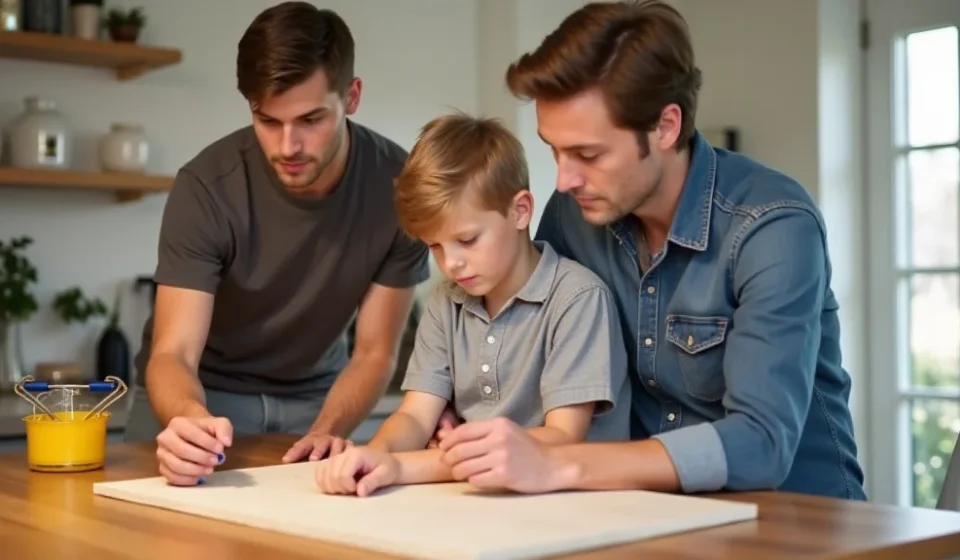 Home Improvement Projects with Your Oldest Son